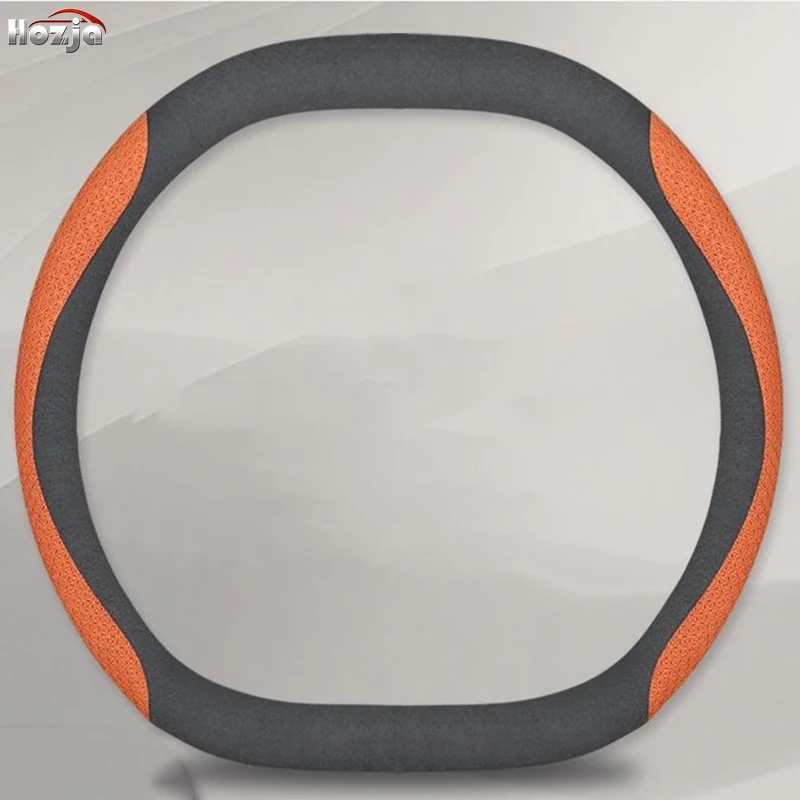 Premium Breathable Non-Slip Leather Steering Wheel Cover - Car Styling Auto Accessory