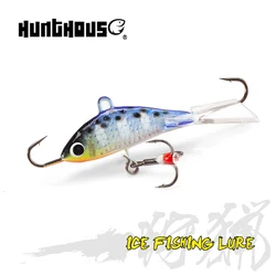 Hunthouse Fishing Ice Winter Jigging Lure 30mm/8g 38mm/14g 43mm/20g Sinking Vib Wobblers Bait Balancer For Bass Perch Panfish