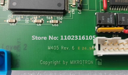 Industrial equipment board MIKROTRON M405 REV.6