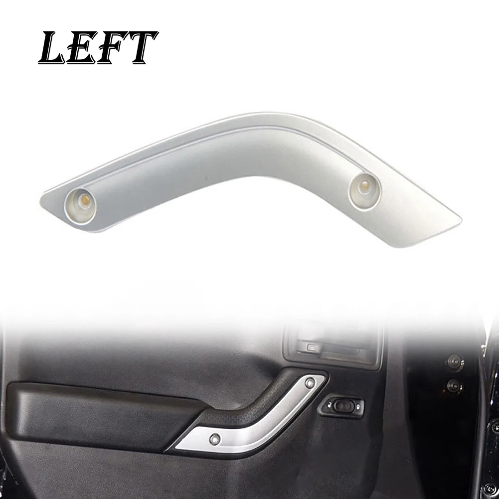 

1 X Car Interior Door Handle Insert Cover Car Left Interior Door Handle Insert Cover For Jeep Wrangler JK 2011-2017