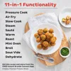 Air Fryer and Electric Pressure Cooker Combo with Multicooker Lids that Air Fries,Steams,Slow Cooks,Sautés,Dehydrates&More 3