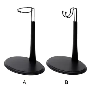 Plastic 1:6 Scale Action Figure Stand,dolls Stand Holder U-shaped