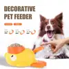 Dog Puzzle Feeder Interactive Pet Food Treat Dispenser Cartoon Duck Design Pet Snack Feeder for Dog Training Mental Enrichment 2