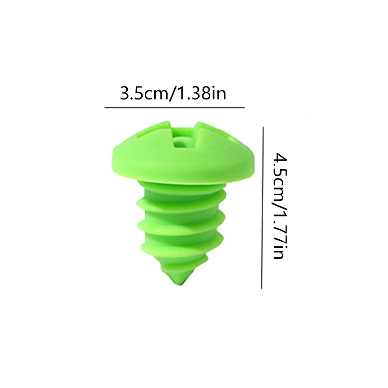 1pcs Silicone Wine Stopper Screw Shape Wine Bottle Cap Creative Accessories Home Party Use Food-grade Kitchen Gadget