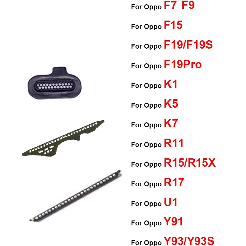 

Anti-dust Earpiece Speaker Dust-proof Mesh For OPPO K1 K3 K5 K7 R17 R15X A1K Y91 Y93S U1 F7 F9 F15 F19S F19 Pro