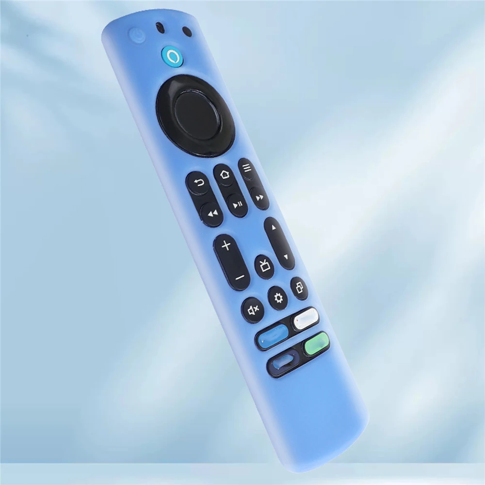 Silicone Remote Case Silicone Remote Cover Silicone Remote Sleeve Remote Controller Cover Silicone Case Protector Silicone Remote Controller Cases Protective Covers For Fire TV 4K stick max Remote Control Sleeve for Fire TV 4K stick max