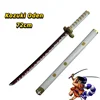 72cm Anime Cosplay Roronoa Zoro Katana Sword PU Sandai Kitetsu Sword  Role Playing Kozuki Oden Samurai Weapon Party toy Sword 1