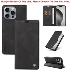 Stylish Leather Wallet Phone Case with Card Slots and Stand Feature for Realme GT NEO 6 5G (Black)