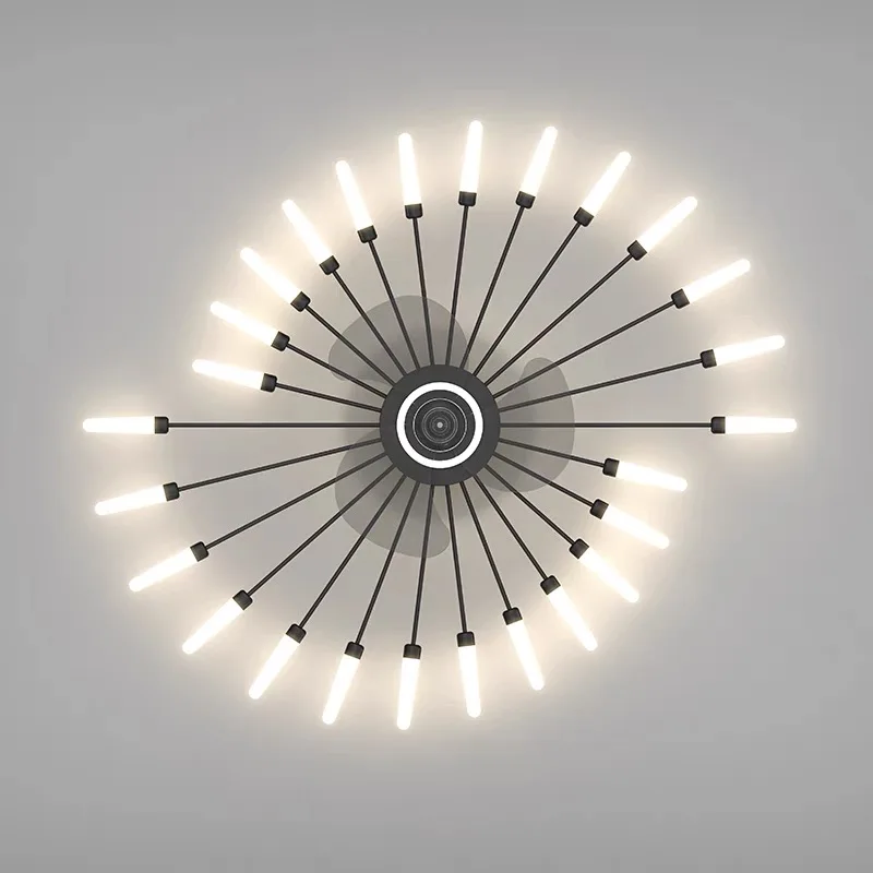 LED Ceiling Fan Lights Indoor For Dining Living Kids Bedroom Ceiling Fan LED Fan Light LED Ceiling Lights