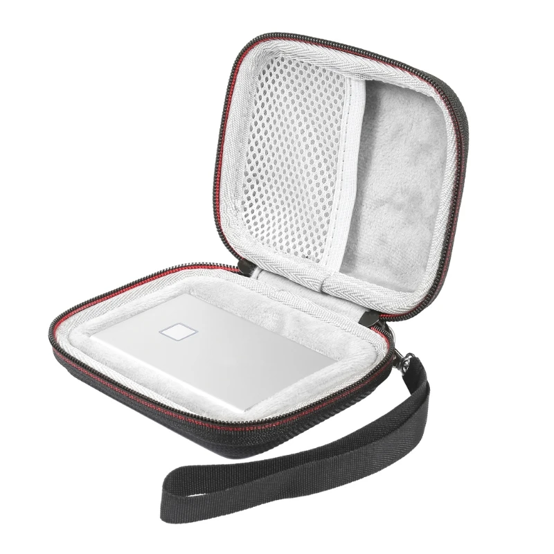 41QA Portable EVA Outdoor Travel Case Storage Bag Carrying Box for Sam sung T7 Touch SSD Case Accessories