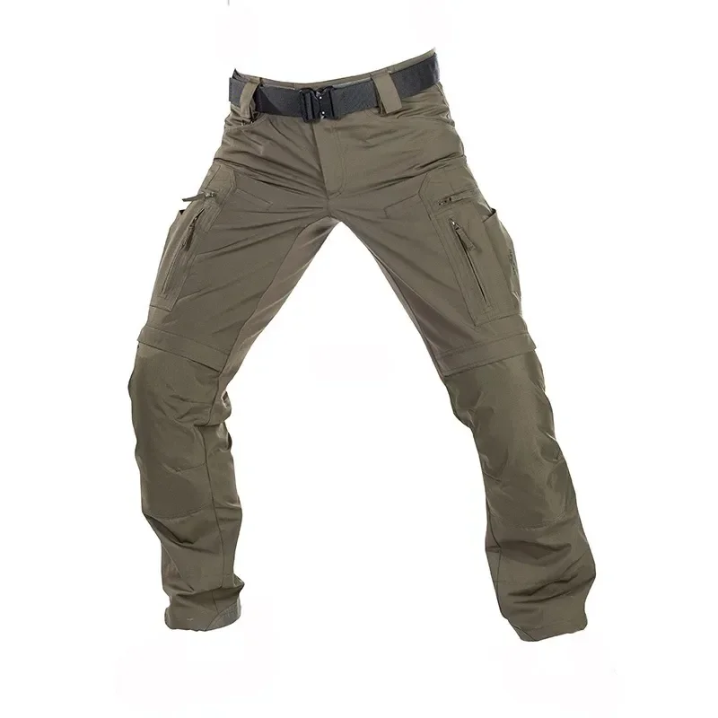 Pantalon cargo tactique résistant printemps automne - Multi-poches pour pêche chasse randonnée