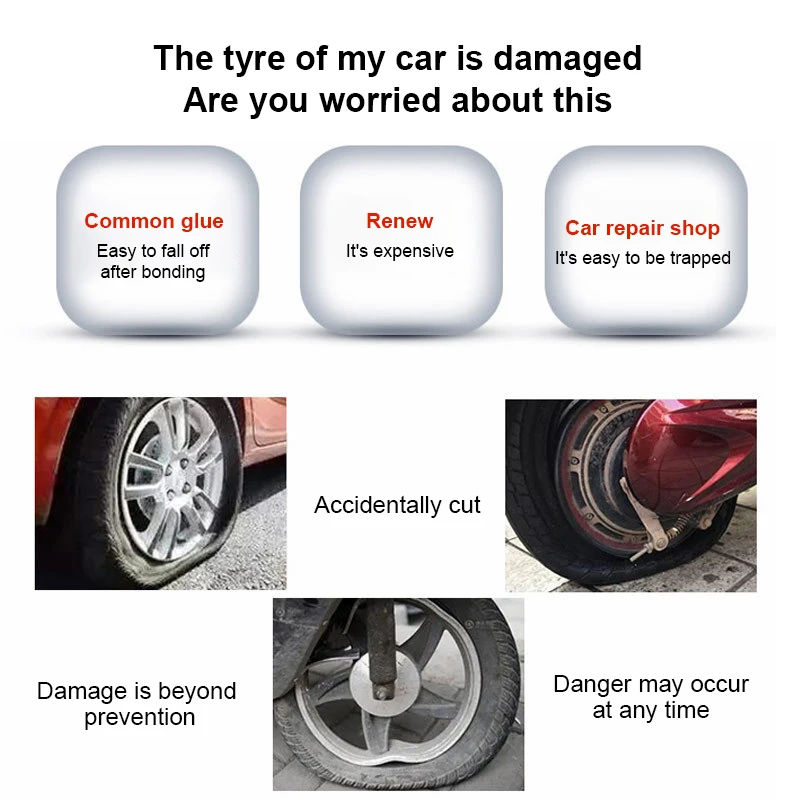 Tire Repair Tools Glue Strong Bonding Single Glue Tire Repair Motorcycle Battery Car Bicycle Waterproof Cold tire repair kit,tire repair glue