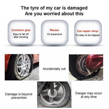 قوية الترابط الغراء واحد ، أدوات إصلاح الإطارات ، الغراء البارد ، بطارية دراجة نارية ، سيارة ، دراجة ، مقاوم للماء - Image 3