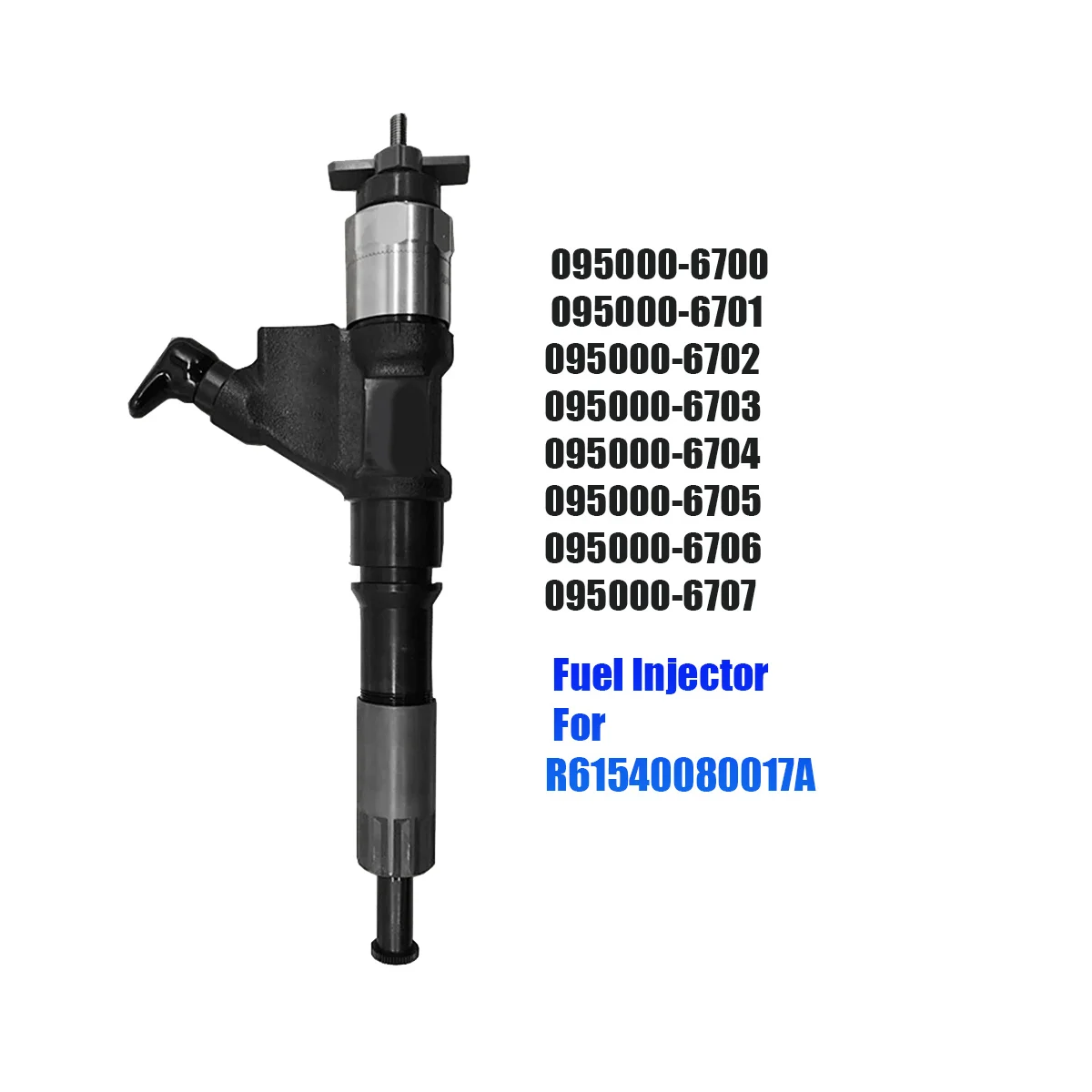 

095000-6700 Fuel Injector Nozzle Assy 6701 for HOWO Ssangyong R61540080017A Common Rail Injector 095000-6702 095000-6703