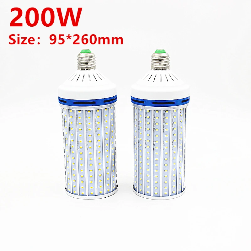 30W 60W 80W 100W 150W 200W 250W Corn Bulb Aluminum Lamp E27 E26 B22 E39 E40 LED S9674f103869b4260a6101aa5b3478112A