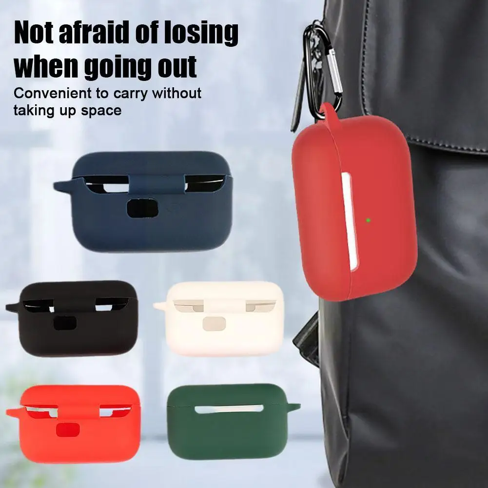 Custodia In Silicone Per Amazon Echo Buds 2 Cover Per Auricolari Custodia Per Airpods In Silicone Antiurto Morbida Ultraleggera Q0D2