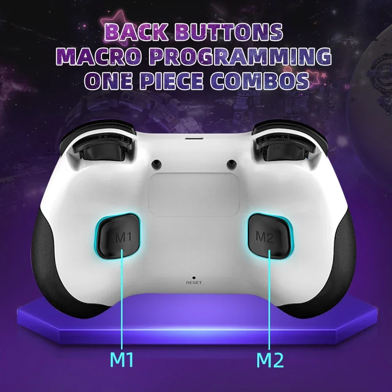 Mobile Game Controller for iPhone and Android with RGB Light,Support Play PS Remote Play, Switch Steam and More