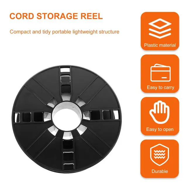 Cable Roller Extension Cord Reel Hose Reel Cable Reel Cable Roller Electric  Cord Reels I-shaped Wheel Cord Storage Reel - AliExpress