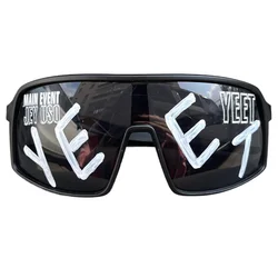 Jey Uso YEET Limited Edition Blue Sports Sunglasses (YEET Black adult)