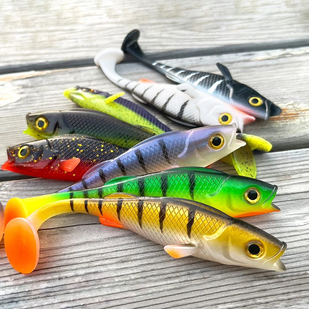 Spinpoler Soft Fishing Lure Swimbait Vigour Perch Bait UV Rubber Wobbler  Weedless Shad Pike Zander Artificial Silicone Fish - AliExpress