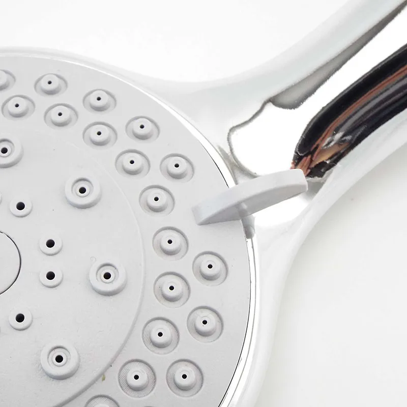 10cm big Handheld Shower Head Water Sprinkle Bathroom Shower Accessories Multi-functions 4-speed ABS Universal Interface 4