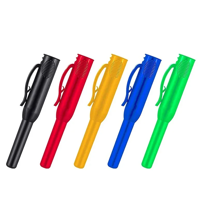 

2pcs/set Carpenter Pencil Holder Deep Hole Mechanical Marker Woodworker Tool Pencil Holder Stand Scribe Carpentry Pocket Clip