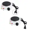 110V 220V Electric Hot Plate Mini stove Coffee Heater Milk Tea Mocha Heating Stove Cooking Pot Oven Small Furnace Cook US plug 2