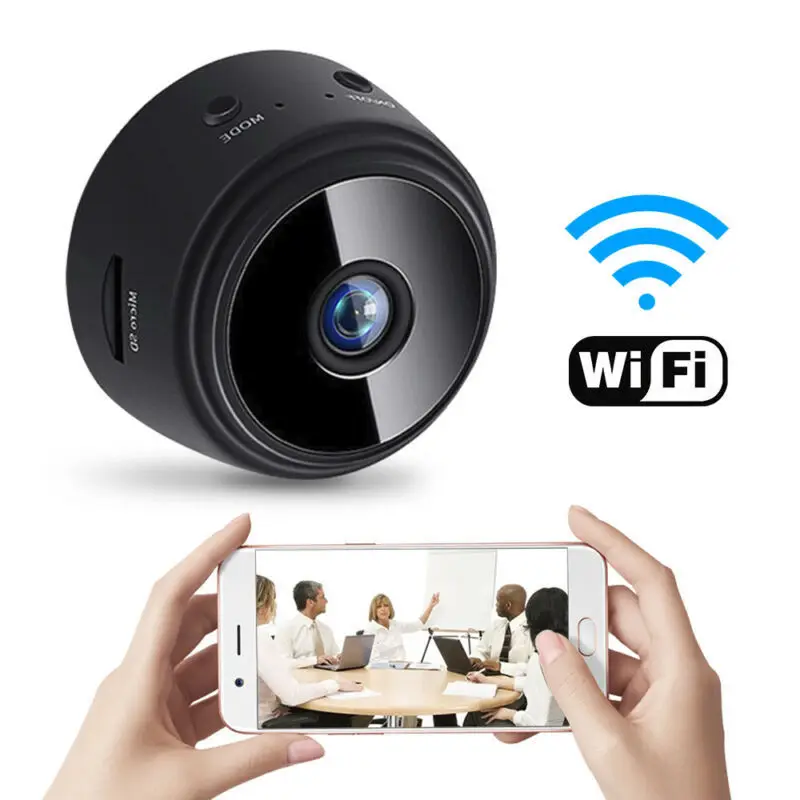 HD 1080P WiFi Mini Camera Wireless Home Security Surveillance Small Motion Detect MicroCamcorder Video Recorder Camera Smart Cam