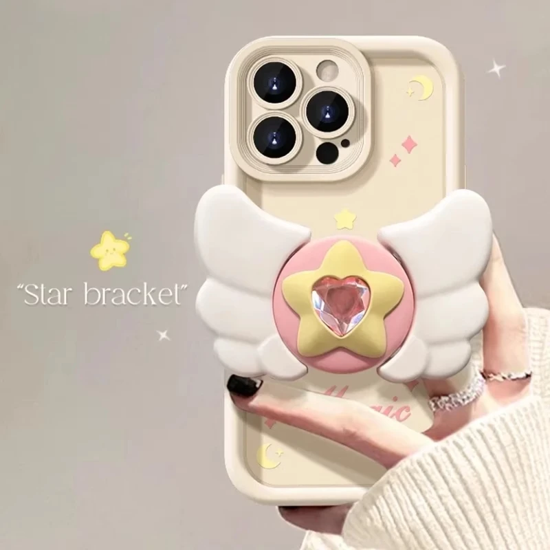 Enchanting 3D Magic Wing Phone Case Cover