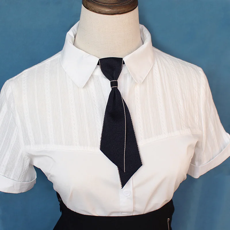 Simple Slim Neck Tie Bowtie Men's Women's Business Dress College Style Shirt Bow Collar Flower for Womens Children Accessories bow tie