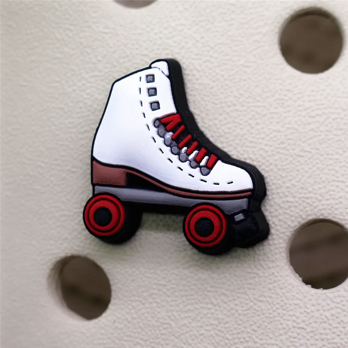 Original Athletic Sports PVC Shoe Charm Accessory - Softball and Surfing Sandal Decoration Pin