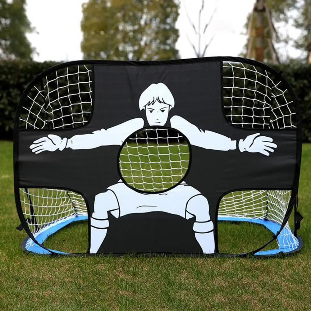 

Football Gate Foldable Portable Children's Football Target Net Collapsible Soccer Games Goal Training Toy Sports Supplies