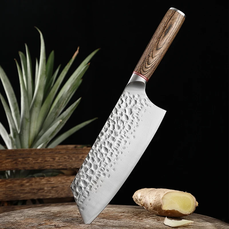 

Forged Kitchen Knife Cleaver Chef Knife Stainless Steel Sharp Slicing Chopping Meat Chinese Butcher Fishing Knives Cooking Tools