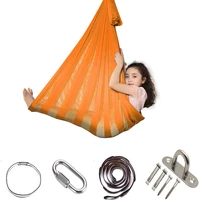 Kids Mesh Swing Hammock for Autism ADHD ADD Therapy Cuddle Up Sensory Child Therapy Elastic Parcel Steady Seat Swing Chairtoy 1