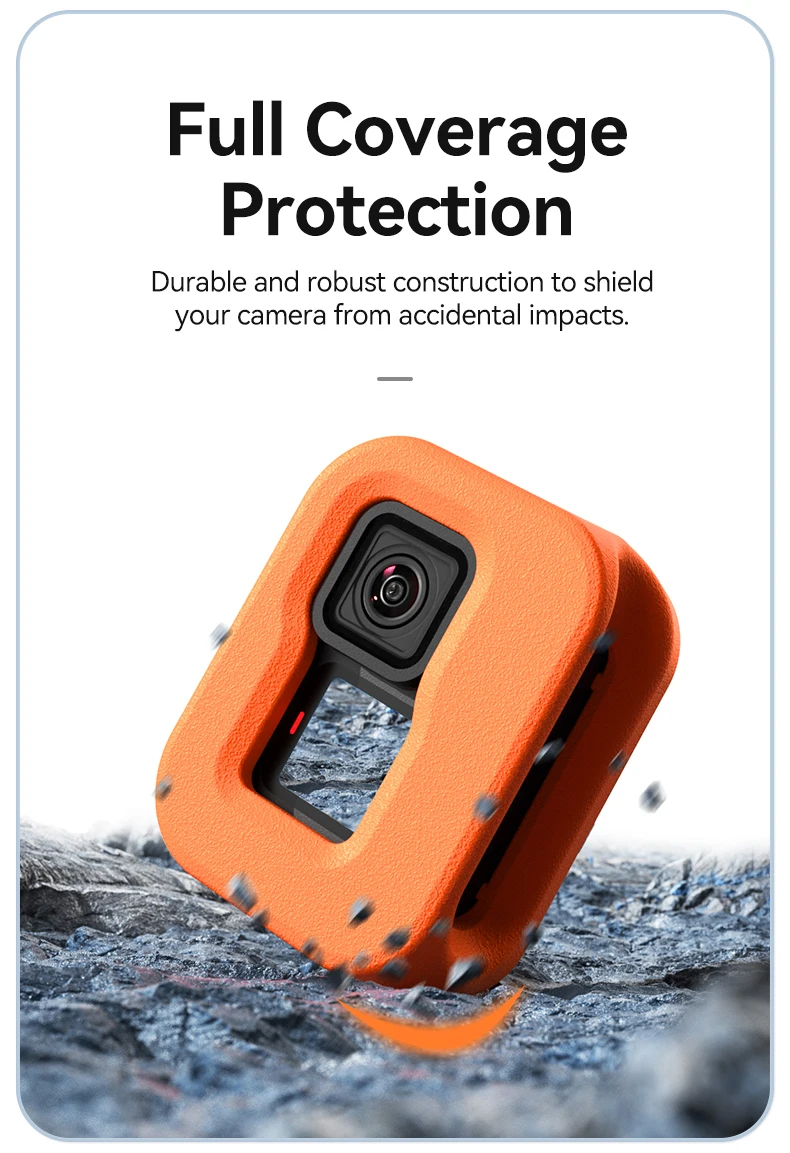 Floating Case Waterproof protective Case Buoyancy Underwater Diving Shell For H