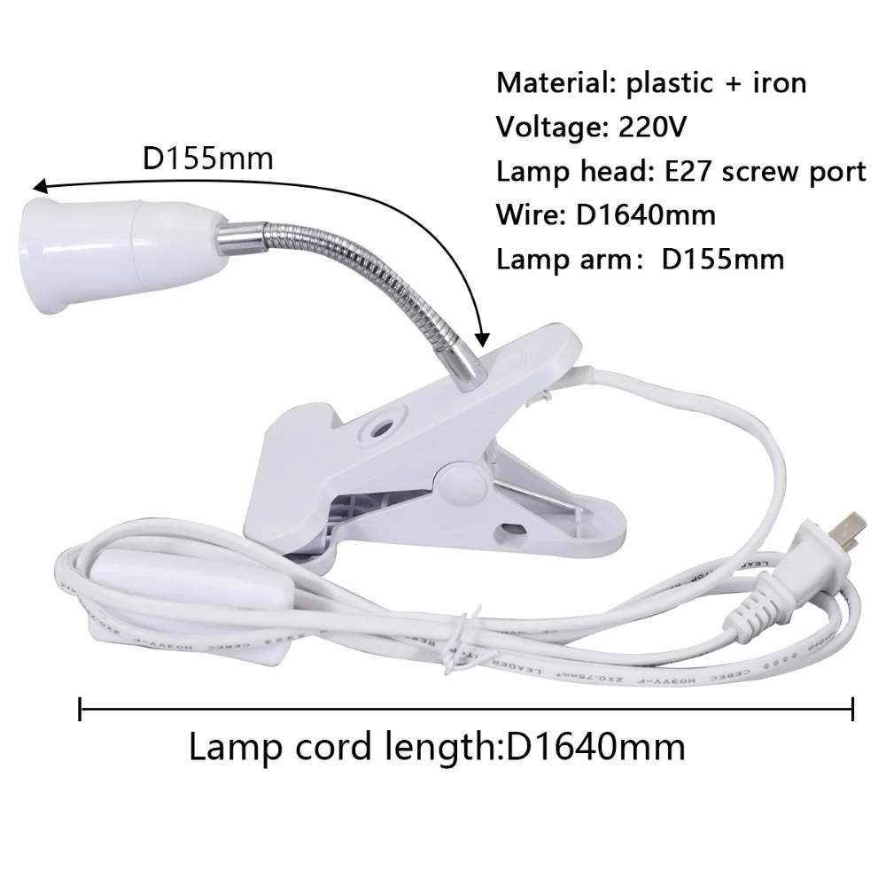 Mini Book Light LED Clamp Reading Lamp Night Lights Books To Read Bookmark Desk Decoration Bedroom Writing Stand Notebook Small