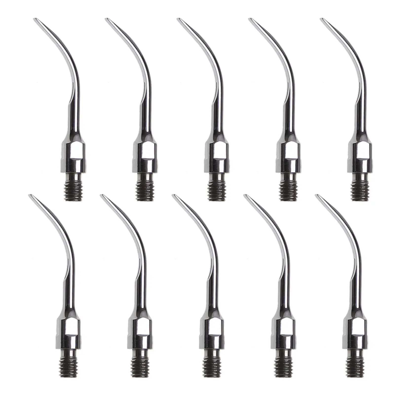 10 Pezzi Dental Ultrasonic Perio Scaling Tips Fit Sirona Scaler Manipolo Gs6 Nuovo