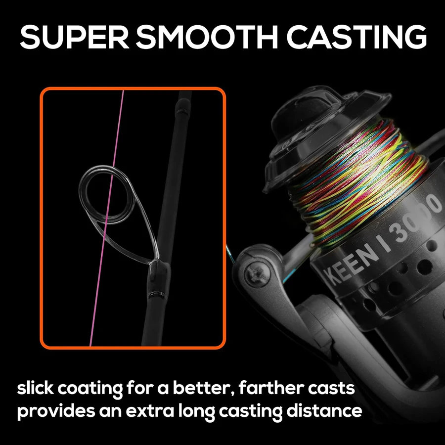 16 Strands 1000m 1500m Hollow Core 100% PE Extreme Braided Fishing Line 55LBs / 250LBs Saltwater Sea Fishing Goods 4