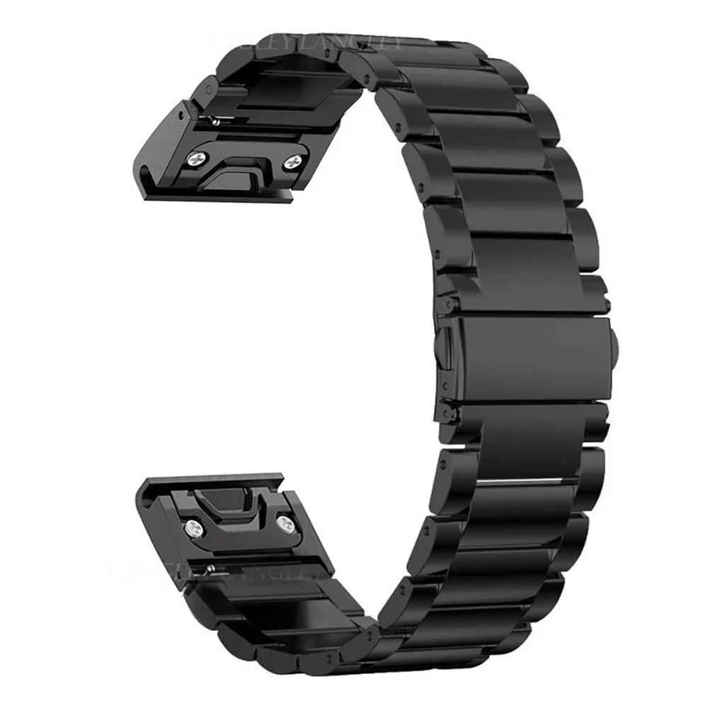 Quick Release Solid Stainless Steel Watch Strap - 20, 22, 26mm