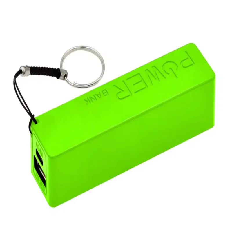 USB 휴대용 무전원 납땜 DIY 키트 1 18650 배터리 충전기 DIY 휴대용 전원 배터리 박스 블랙