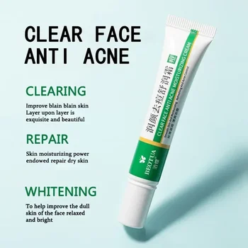 Face Anti-acne Moisturizing Cream Remove Blackhead Oil Control Treatment Repair Pimple Whitening Facial Cream Skin Beauty Care - Thumbnail 4