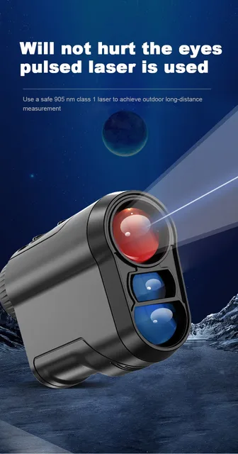 REVASRI ゴルフ　距離計　測定器　充電式 REVASRI ゴルフ距離計 充電式距離計 スロープスイッチとフラッグ