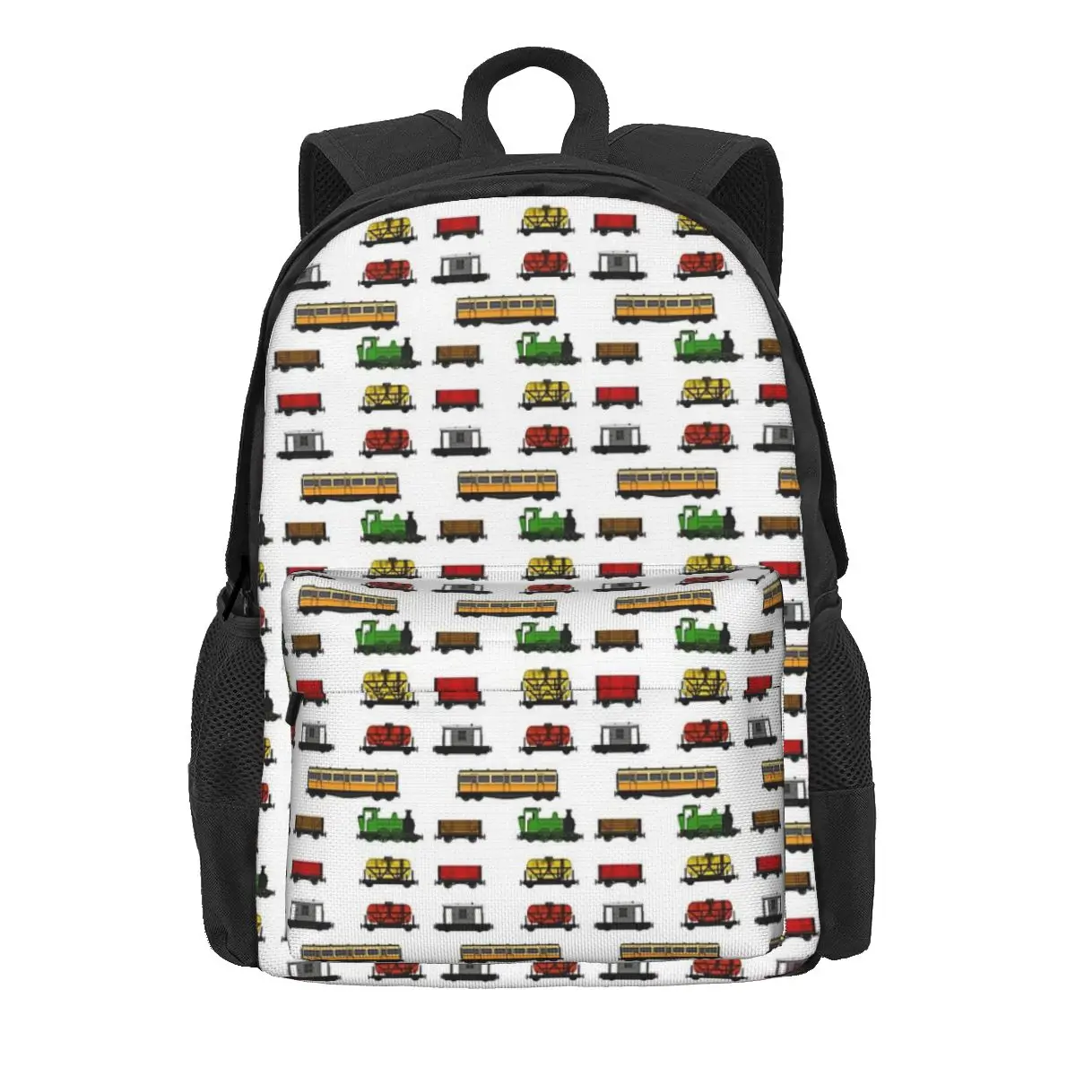 

Steam Train Magnet Sticker Pack Pattern Backpacks Large Capacity Children School Bag Shoulder Bag Laptop Rucksack Casual Travel