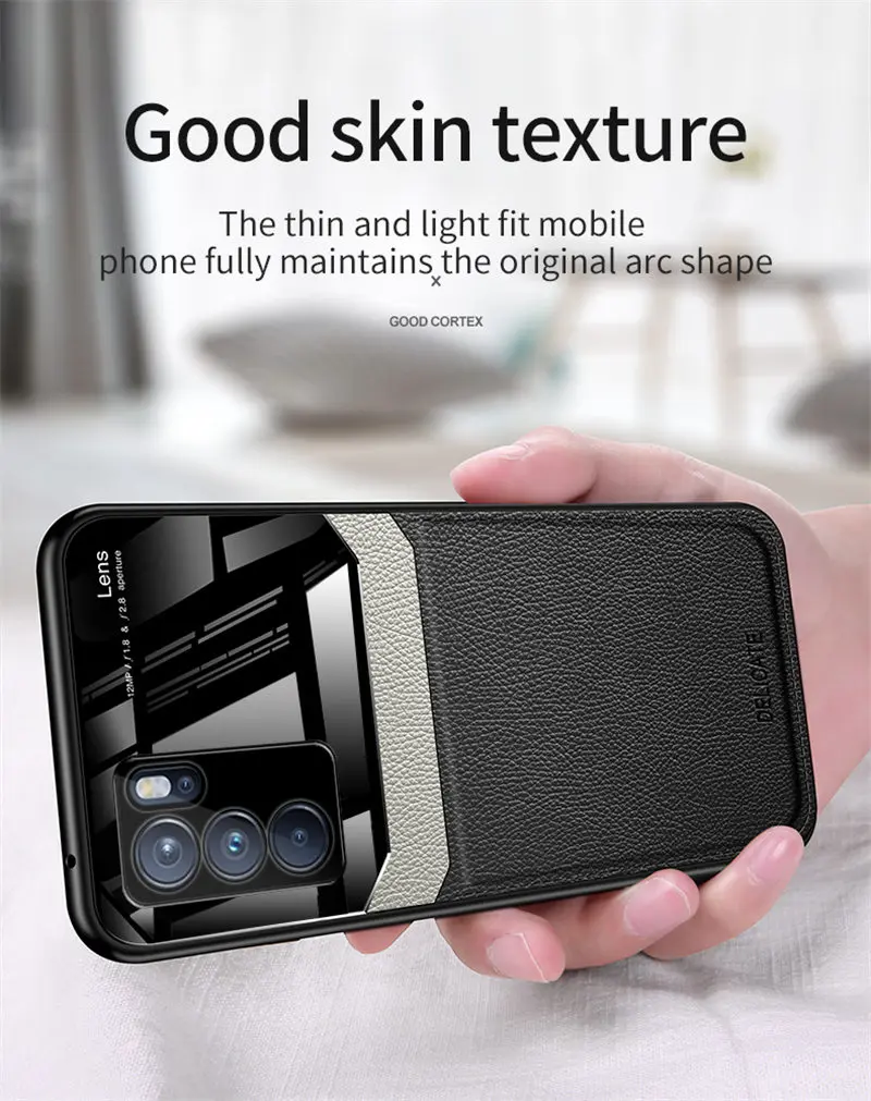 Oppo Reno Reno6 5G CPH2251 Case Silicone Bumper Leather