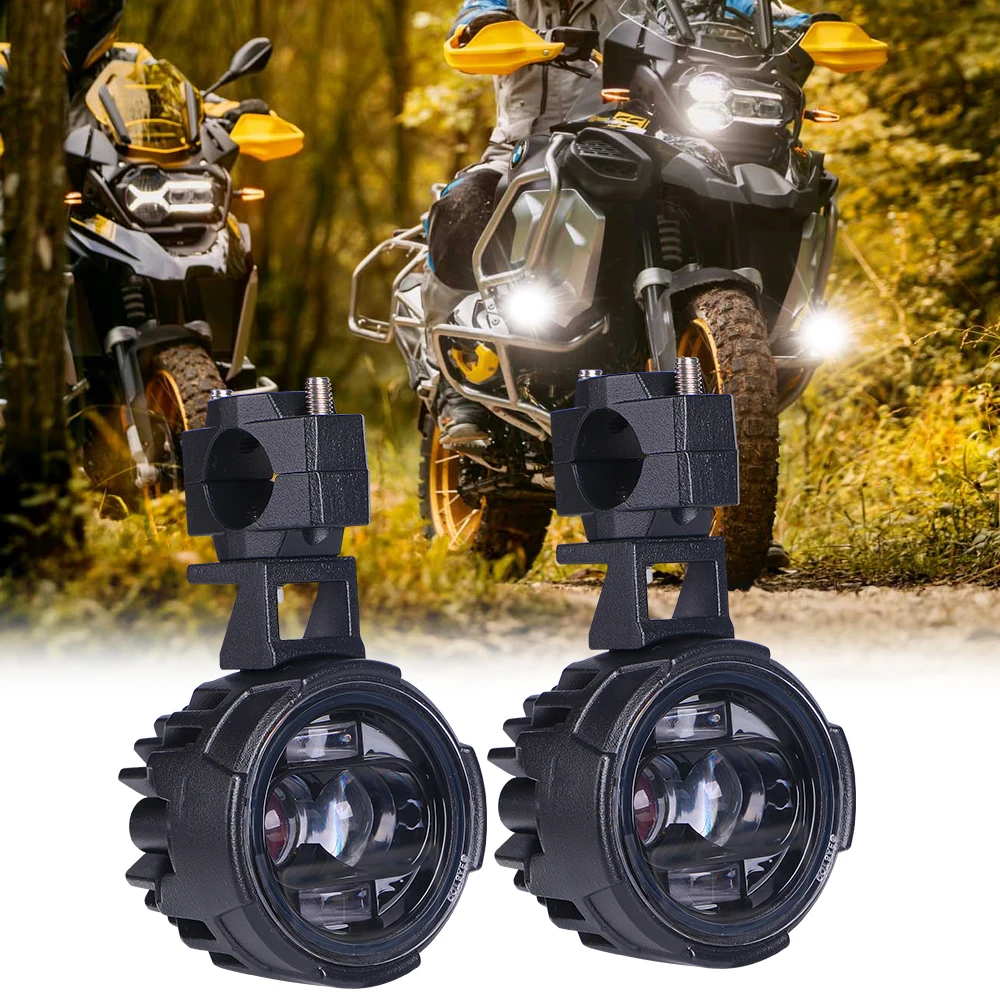 Il Più Nuovo Faro Anteriore Del Motociclo Fendinebbia Moto Led Luce Di Guida Ausiliaria Per Honda-Kawasaki-Suzuki Bmw-R1200Gs F800Gs F700Gs