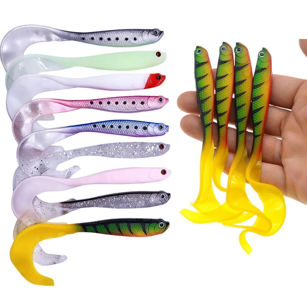 Artificial Bait Fish Lures for Fishing Supplies Softbait Lure Soft ...