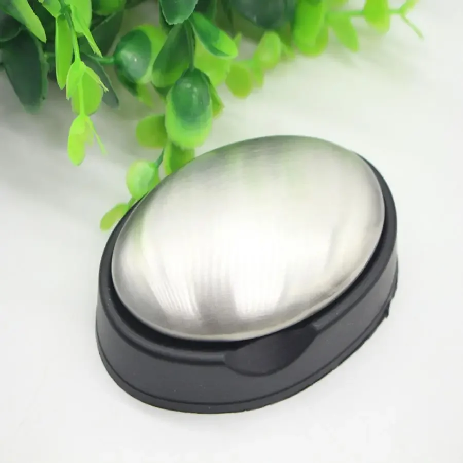 1pc stainless steel deodorizing soap remove garlic remove fishy smell deodorize hand soap odor removing soap hand soap