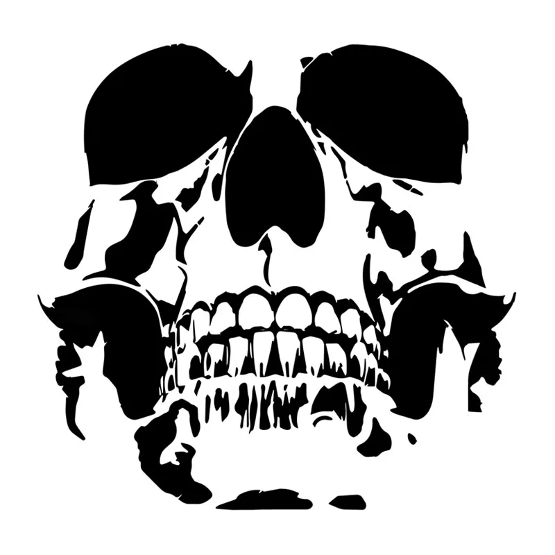 Lovely SKULL Waterproof  Decoration Car Sticker Automobiles Motorcycles Exterior Accessories Vinyl Decals