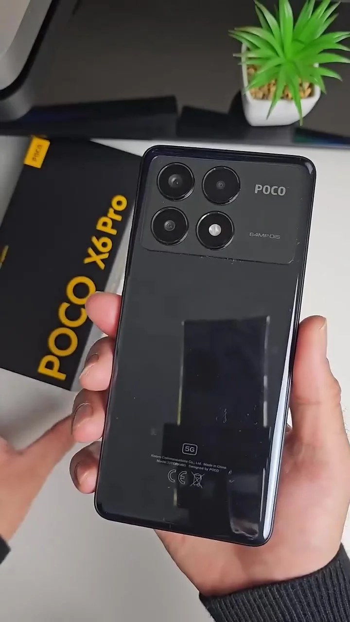 Poco X6 Pro 5G グローバル版 Grey 12GB 512GB Xiaomi Poco X6 Pro 5G Grey 512GB + 12GB Dual-SIM Factory