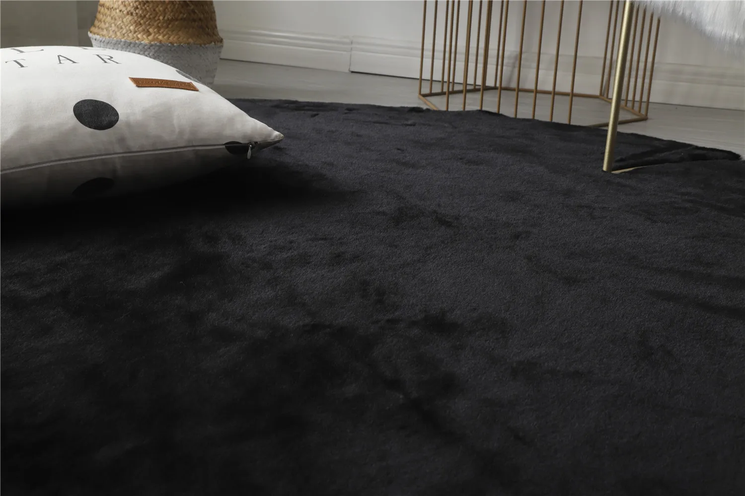 Super Soft Faux Rabbit Fur Rug Faux Rabbit Fur Rug Fluffy Sheepskin Area Rugs Carpets for Living Room Kids Room Nursery